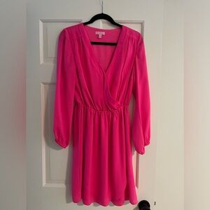 Hot pink Lilly Pulitzer dress